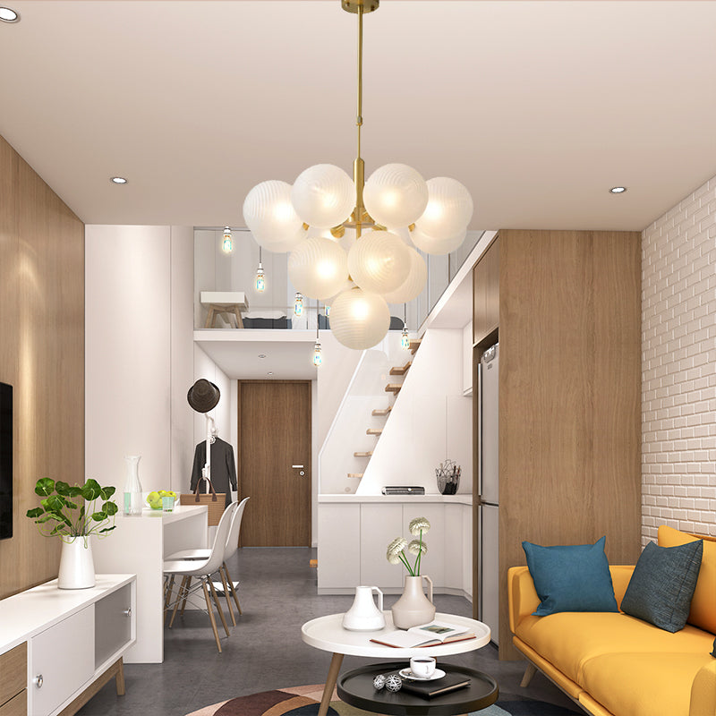Water Ripples Chandelier Lighting Nordic Bubble Chandelier